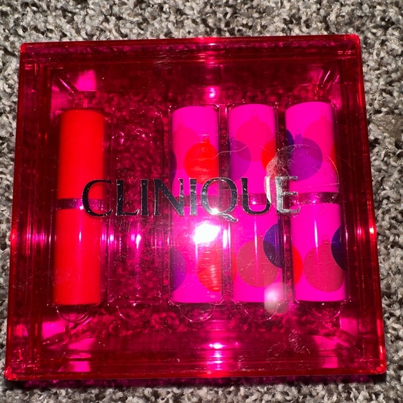 Set 4 Clinique Lipstick primer intense+ base lipstick - Picture 6 of 7